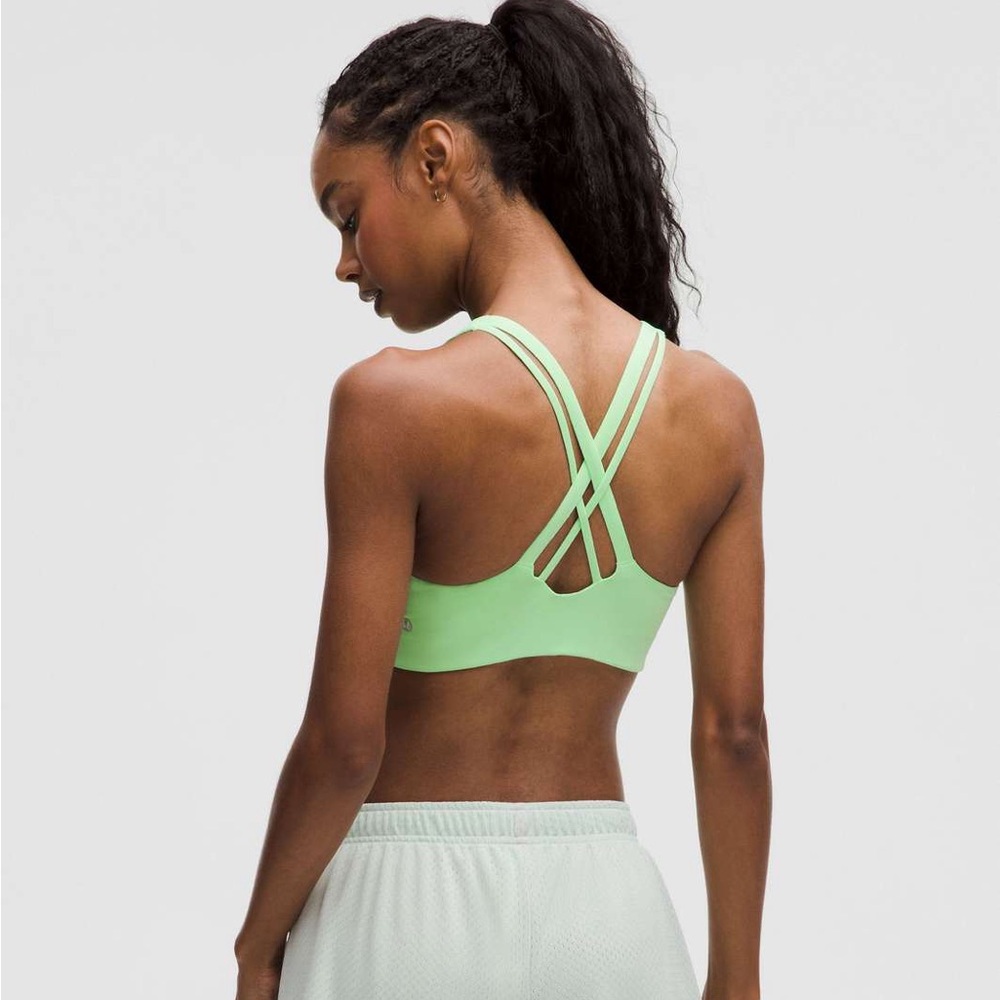 🆕 lululemon Energy Longline Bra Medium Support, B-D Cups - Picture 2 of 4